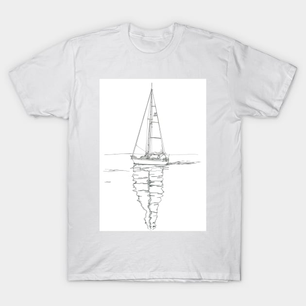 Boat T-Shirt by valery in the gallery